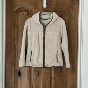 Hanna Andersson Marshmallow Jacket Coat Girls size 12